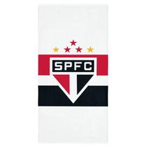 Toalha Aveludada Estampada São Paulo Tricolor Lepper