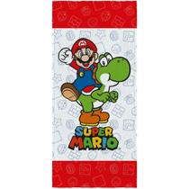 Toalha Aveludada Infantil Kids Super Mário
