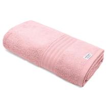 Toalha Banhão Buettner Algodão Egípcio 81cmx150cm Platine Rosa Petala