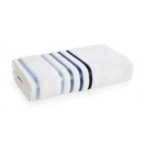 Toalha banhao lumina branco/azul l.0,86x1,50 Toalha banhao lumina branco/azul l.0,86x1,50