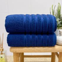 Toalha Banhão Teka Comfort 90X150 Azul Marinho Toalha Banhão Teka Comfort 90X150 Azul Marinho