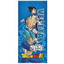 Toalha Banho Aveludada Dragon Ball Vegeta MD3