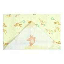 Toalha banho bebê papi 0901 com capuz 100% algodão amarelo urso Toalha banho bebê papi 0901 com capuz 100% algodão amarelo urso