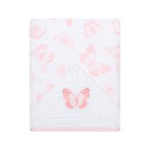 Toalha Banho Bebê Papi 3 Camadas Fralda Sof Capuz 0 A 4 Anos