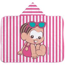 Toalha Banho Est. Localizada Monica 70cmx90cm Com Capuz Bebe Toalha Banho Est. Localizada Monica 70cmx90cm Com Capuz Bebe