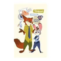Toalha banho felpudo estampado 70cmx115cm zootopia döhler Toalha banho felpudo estampado 70cmx115cm zootopia döhler