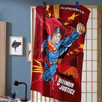 Toalha Banho Infantil Dohler Superman Defender of Justice