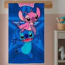 Toalha Banho Infantil Estampa Alien Azul Lilo Ohana Família Macia e Confortável Toalha Banho Infantil Estampa Alien Azul Lilo Ohana Família Macia e Confortável