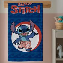 Toalha Banho Infantil Estampa Alien Azul Lilo Ohana Família Macia e Confortável Toalha Banho Infantil Estampa Alien Azul Lilo Ohana Família Macia e Confortável