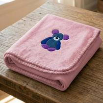Toalha Banho Infantil Grande SOFT Bichinhos desenhos com abas em relevo 70x140cm