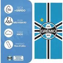 Toalha Banho Lepper Aveludada Transfer Gremio 70 cm x 1,40 m Toalha Banho Lepper Aveludada Transfer Gremio 70 cm x 1,40 m