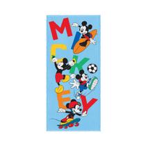 Toalha Banho Mickey Felpuda 60cm x 1,20m