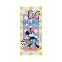 Toalha Banho Minnie Felpuda Estampada 60x120cm - Lepper Toalha Banho Minnie Felpuda Estampada 60x120cm - Lepper