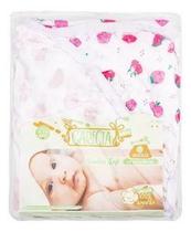 Toalha banho soft bebe com capuz frutas menina macia em algodão