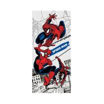 Toalha Banho Spider Man Felpuda 60cm x 1,20m
