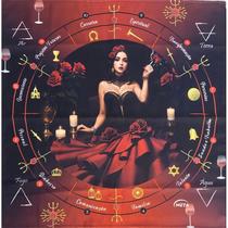 Toalha Baralho Pomba Gira Maria Padilha + Presente Toalha Baralho Pomba Gira Maria Padilha + Presente