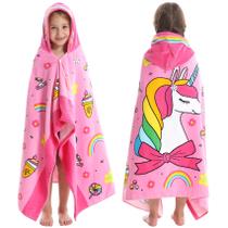 Toalha Bavilk Kids com capuz 127x76cm 100% algodão, desenho animado