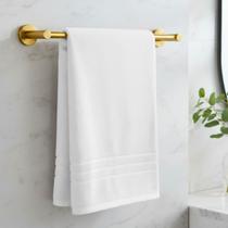 Toalha Branca Felpuda de Banho Unique 61237 Lepper