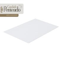 Toalha Buddemeyer P/Pés Piso Penteado Canelado Branca Toalha Buddemeyer P/Pés Piso Penteado Canelado Branca