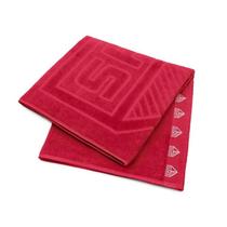 Toalha Buettner Boradado São Paulo - Vermelho
