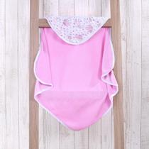 Toalha Capuz Bebê 70Cm X 70Cm Toque Aveludado Elefantinho - Bene Casa