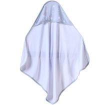 Toalha Capuz Bebê 70x70 Toque Aveludado Super Macia