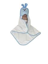 Toalha Capuz Para Bebê Felpuda Com Bordado de Microfibra Extra Macio.
