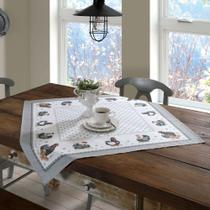 Toalha Centro de Mesa Dohler 78cmx78cm Renova Dohler Clean Estampado Digital Lia