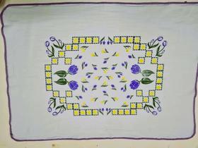 Toalha Chá E Café Algodão Retangular 94x66cm Lindas Estampas Toalha Chá E Café Algodão Retangular 94x66cm Lindas Estampas
