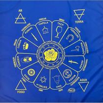 Toalha Cigana Silk Tecido Jogo Cartas Tarot 70X70Cm Toalha Cigana Silk Tecido Jogo Cartas Tarot 70X70Cm