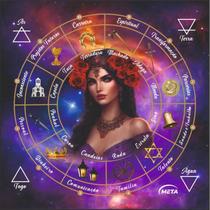 Toalha Cigana Tarot Baralho Cigana Colorida + Presente