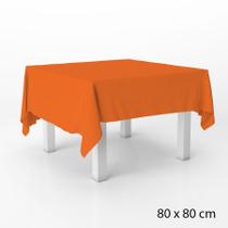 Toalha Cobre Mancha em TNT - 80 x 80 cm - Laranja - 5 unidades - Best Fest -