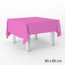 Toalha Cobre Mancha em TNT - 80 x 80 cm - Rosa Chiclete - 5 unidades - Best Fest