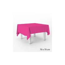 Toalha Cobre Mancha em TNT-80 x 80 cm-Rosa Pink-5 unidades