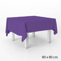 Toalha Cobre Mancha em TNT - 80 x 80 cm - Roxo - 5 unidades - Best Fest -