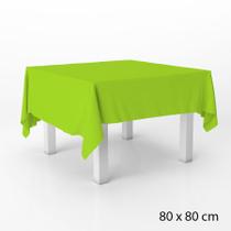 Toalha Cobre Mancha em TNT - 80 x 80 cm - Verde Limão - 5 unidades - Best Fest -