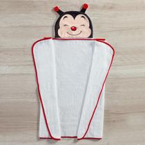 Toalha Com Capuz De Banho 3d Para Bebe Menino