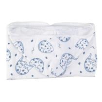 Toalha com Capuz em Tecido Fralda Estampada Teka Baby Azul - 100% Algodão Toalha com Capuz em Tecido Fralda Estampada Teka Baby Azul - 100% Algodão