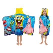 Toalha com capuz Franco Kids Bath and Beach SpongeBob Toalha com capuz Franco Kids Bath and Beach SpongeBob