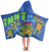 Toalha com capuz Jay Franco Nickelodeon Teenage Mutant Ninja Turtles Turtle Time Kids