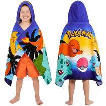 Toalha com Capuz Pokémon Get Trend Algodão 124x76 cm Toalha com Capuz Pokémon Get Trend Algodão 124x76 cm