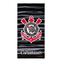 Toalha Corinthians Aveludada Bouton