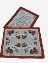 Toalha de Bandeja de Linhão Estampada 45x33 - Tecido de Linhao