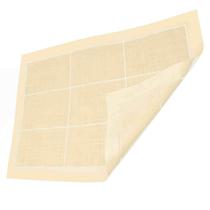Toalha De Bandeja Linho Ponto Ajour Bege 29X49Cm Rafimex