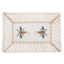 Toalha De Bandeja Natalino Creme 30X45Cm Rafimex