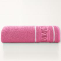 Toalha De Banho 100% Algodão 280g/m2 68cm X 1,30m Cor:RosaQuantidade:1