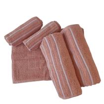 Toalha De Banho 5 Peças Tamanho Especial 100% Algodão