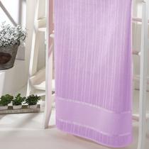 Toalha de Banho 70x140 Bella P/ Bordar Cor Lilas - Dohler