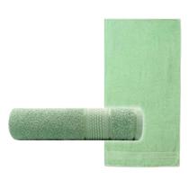Toalha De Banho Algodão Monarca Verde Básica 68cmx130cm