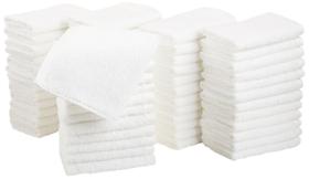 Toalha de banho Amazon Basics 100% algodão extra absorvente, pacote com 60 Toalha de banho Amazon Basics 100% algodão extra absorvente, pacote com 60